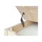 International Concepts Rectangle Table with Lift Up Top For Storage, 33.1 W, 24 L, 22.2 H, Wood, Unfinished JT-2532L - alternate 5